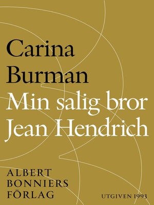 cover image of Min salig bror Jean Hendrich